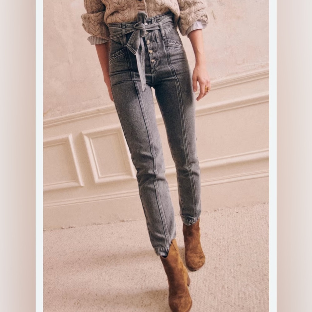 Sezane MAXIME TROUSERS size 36 (us 4)